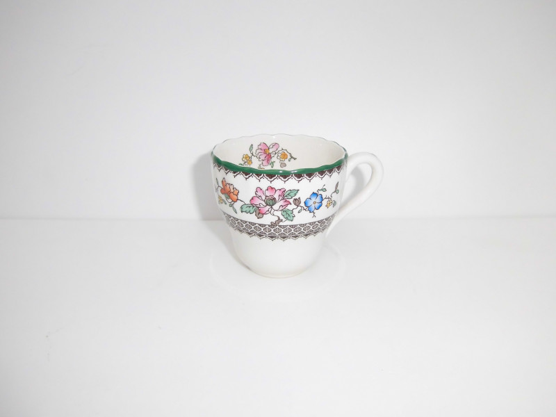 Mokkatasse Copeland Spode Chinese Rose gebraucht