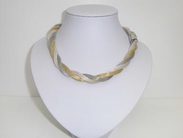 Halskette Collier Meshkette 45 cm lang
