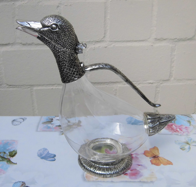 Karaffe Dekanter Ente