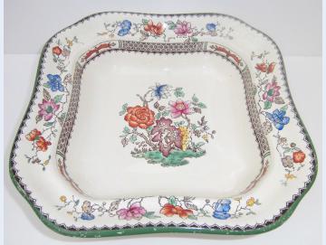 Schüssel Copeland Spode Chinese Rose 23 x 23 cm gebraucht