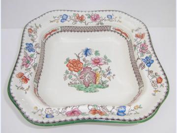 Schüssel Copeland Spode Chinese Rose Nr. 629599 23 x 23 cm gebraucht