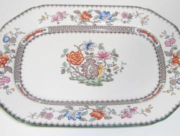 Servierplatte Copeland Spode Chinese Rose 26 cm gebraucht
