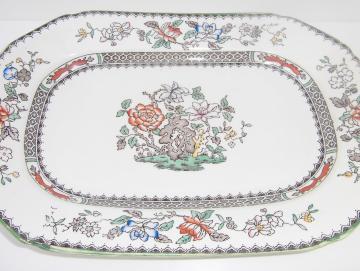 Servierplatte Copeland Spode Chinese Rose klein